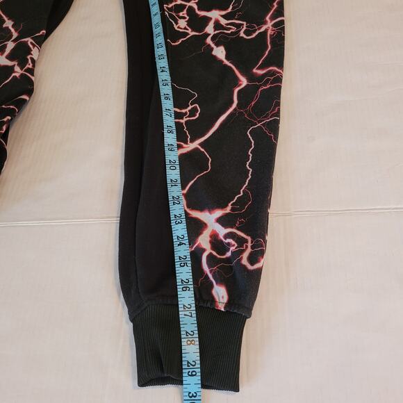 NBA Houston Rockets Youth White Lightening Lounge Sweatpants Size Large - Picture 9 of 12